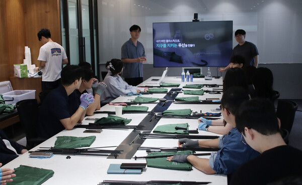 마스턴투자운용, 업사이클링 우산 조립 체험으로 ESG 가치 확산 - 뉴스톱
