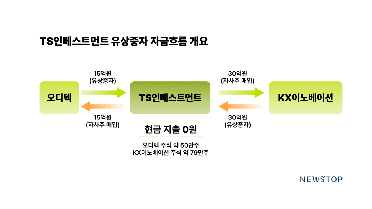 현금 부자 TS인베스트, 유상증자 진짜 속내는? < 더비스타 < 기사본문 - 뉴스톱
