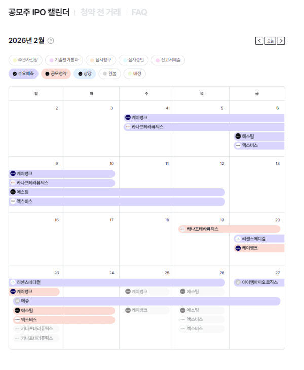 1월 IPO '소강상태' 끝날까...2월 조 단위 대어 등판 예고 - 뉴스 썸네일 이미지