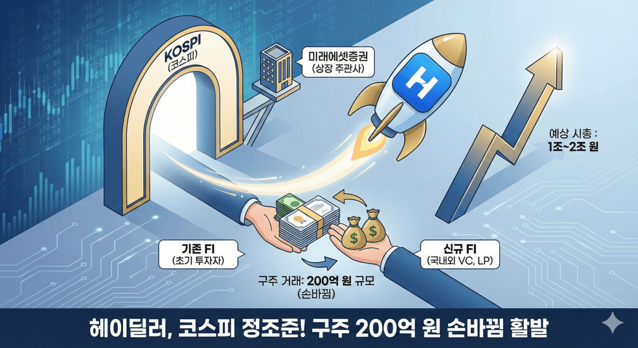 코스피 노리는 헤이딜러, 구주 200억 손바뀐 이유 - 뉴스 썸네일 이미지