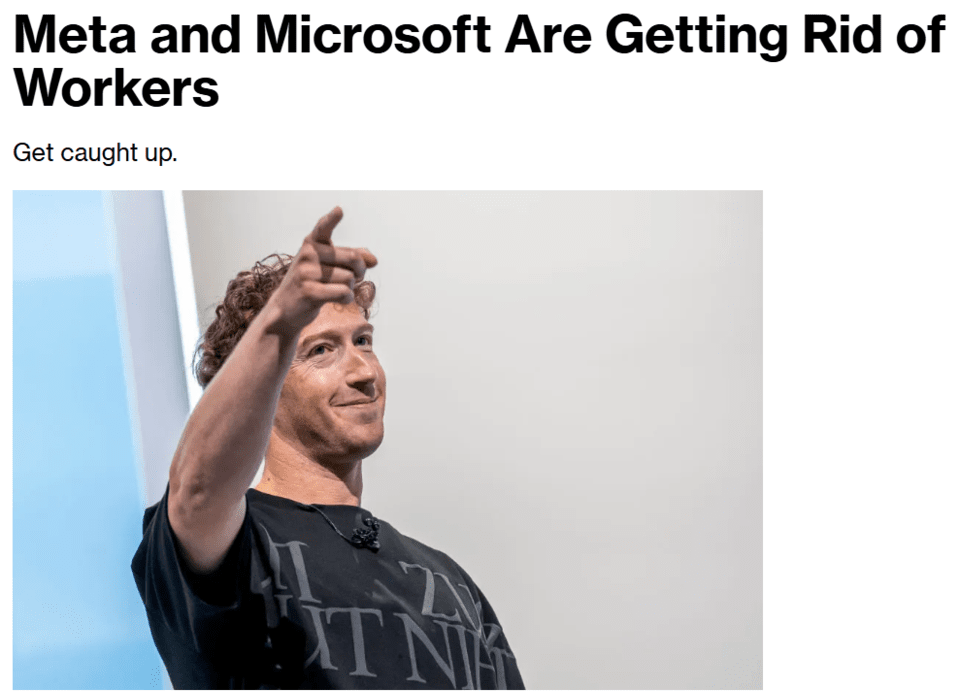 메타·MS, AI 투자 확대 속 인력 재편 가속