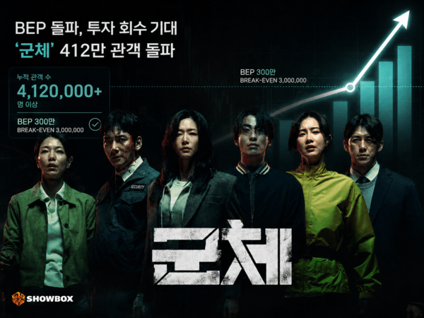 손익분기점 넘어선 '군체', 투자사 회수 기대 커진다 - 뉴스 썸네일 이미지