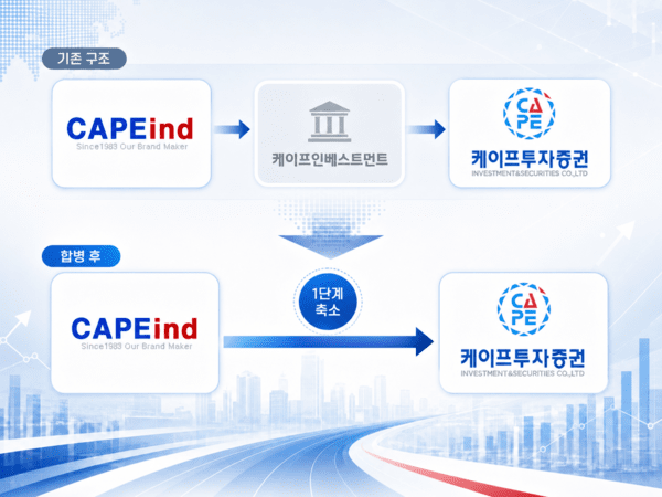 케이프인베스트 합병하는 '케이프'...케이프證 매각에는 선 긋기 - 뉴스 썸네일 이미지
