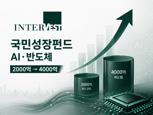'하드캡' 매칭 확보한 인터베스트...국민성장펀드 9월 결성 속도 - 뉴스 썸네일 이미지