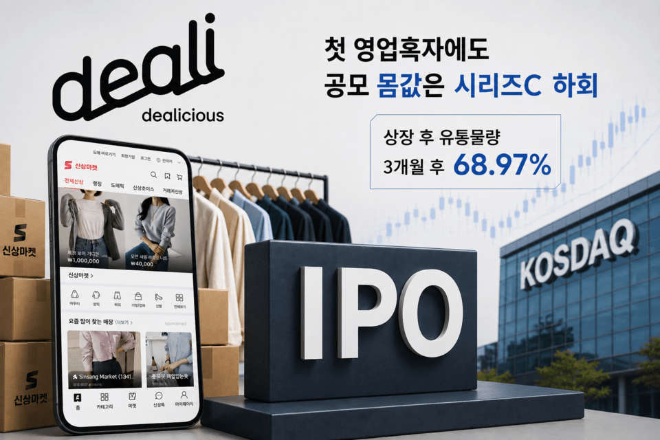 [상장 기대주 점검] 딜리셔스, 첫 영업흑자에도 공모 몸값은 시리즈C 하... - 뉴스 썸네일 이미지