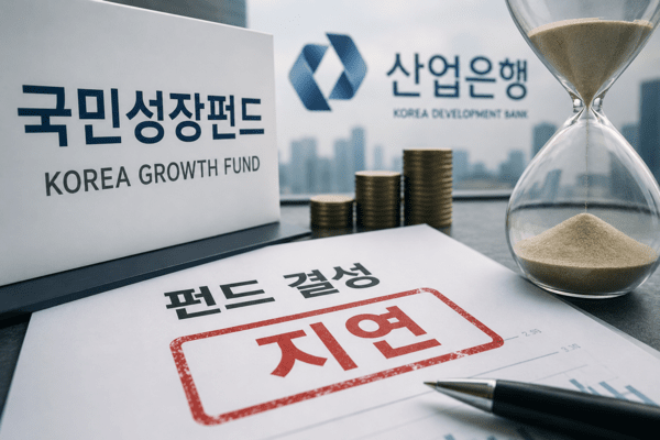 1·2차 풀 부킹에도 국민성장 펀드 결성 지연...이유는? - 뉴스 썸네일 이미지