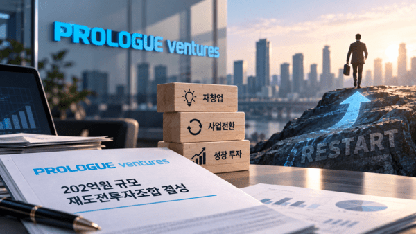프롤로그벤처스, 202억 실탄 장전...재도전 기업 투자 시동 - 뉴스 썸네일 이미지